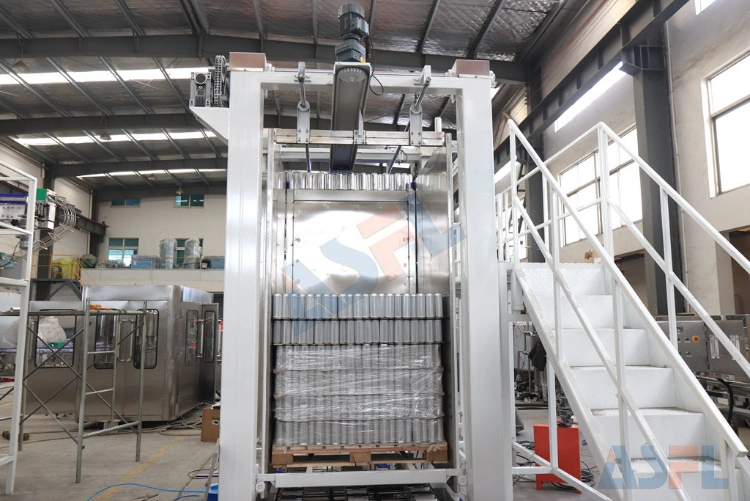 Automatic Pet Aluminum Tin Can Carbonated Soft Drink Soda Water Beer Beverage Canning Sealing Line Energy Drink CSD Juice Canning Filling Machine