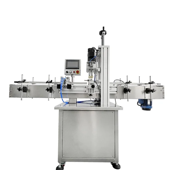 Dovoll Hone 자동 고속 병 캡핑 기계 펌프 헤드 트리거 스포이드 플립 탑 캡이 있는 플라스틱 유리병용 스크류 캡 캐퍼 기계